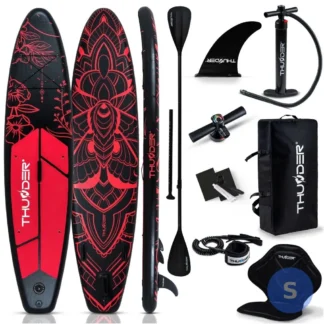 Deska SUP dmuchana 320 cm z siedziskiem i pompką — zdjęcie 1