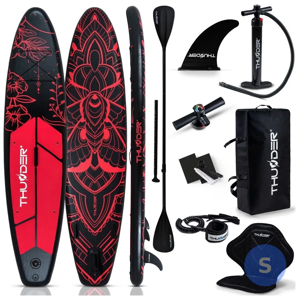 Deska SUP dmuchana 320 cm z siedziskiem i pompką — zdjęcie 1